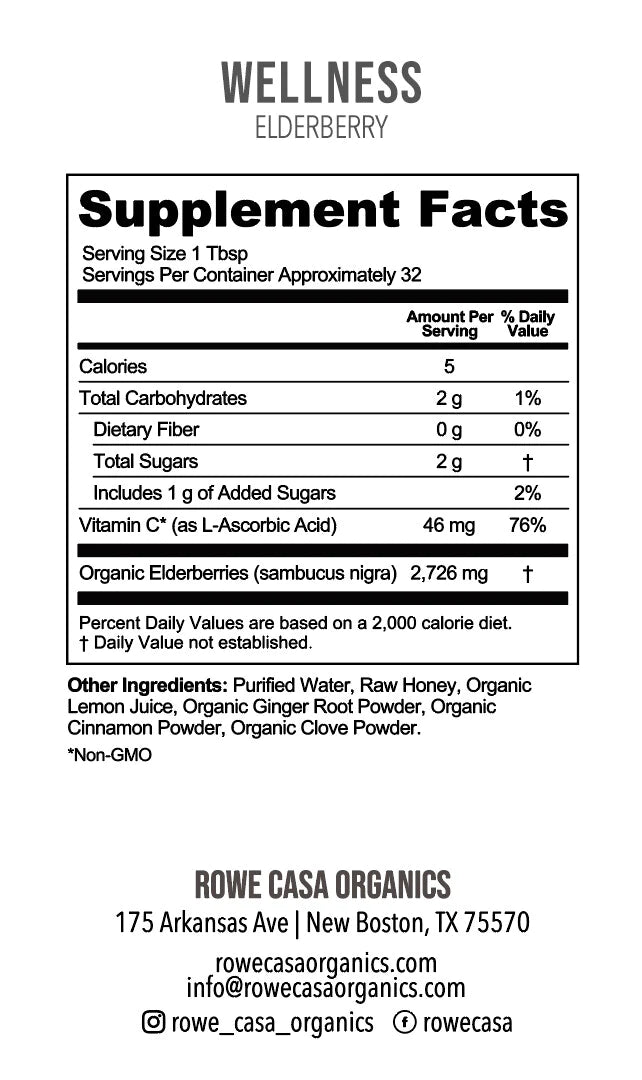 Elderberry Immune Support | 16oz