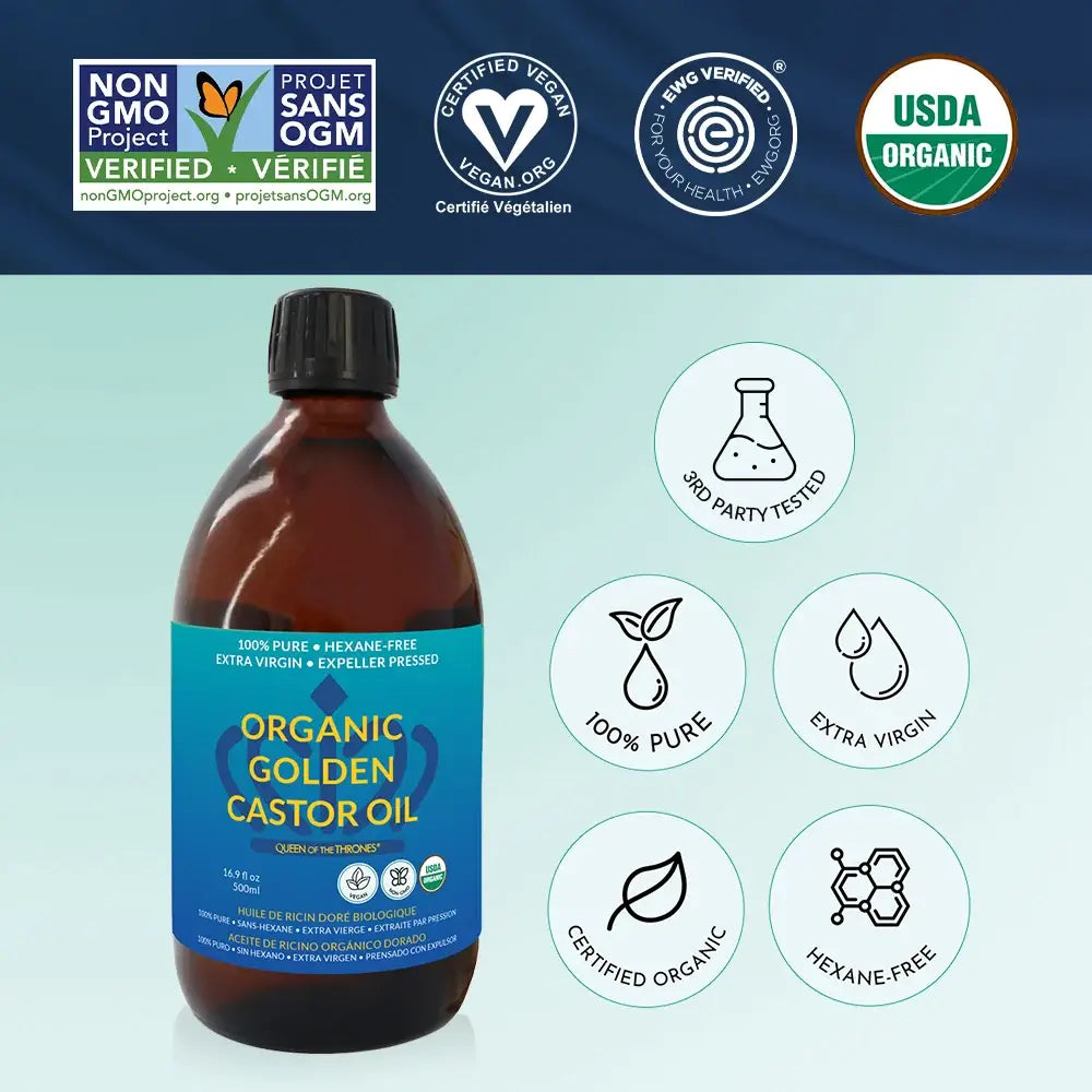 Organic Castor Oil | 16.9oz